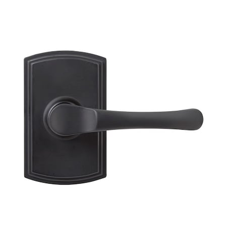 Delaney Hardware Italian Collection Artino Black Hall/Closet Door Handle 364204